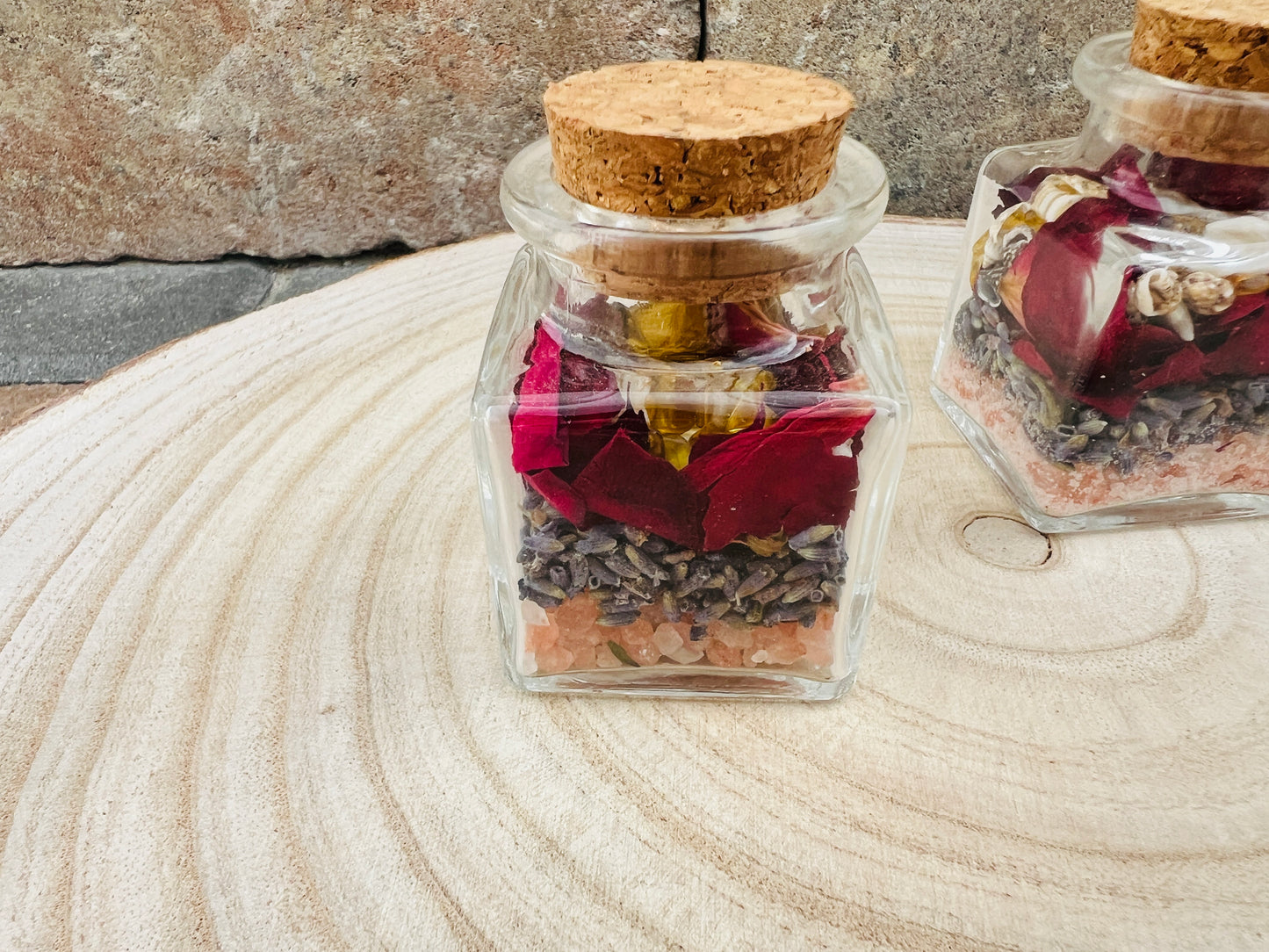 Floral Apothecary Jar Set