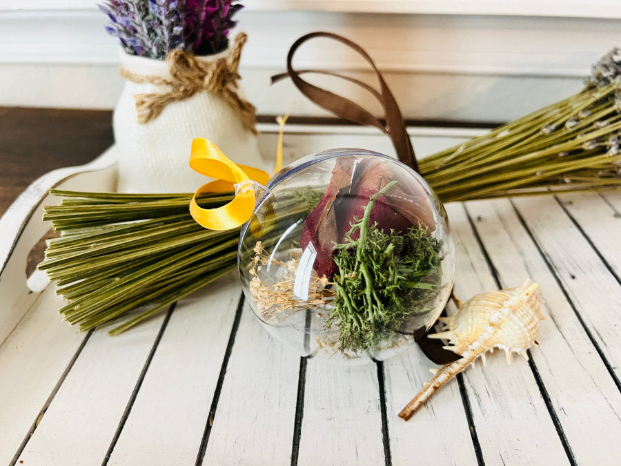 Dried Flower Floral Ornament