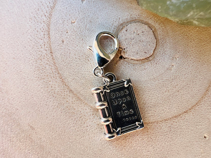 Small, Book Lover Pet Collar Charm - Dog and Cat Collar Charm