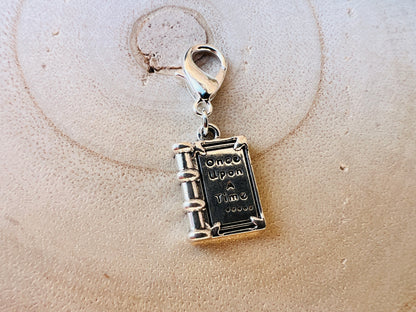 Small, Book Lover Pet Collar Charm - Dog and Cat Collar Charm