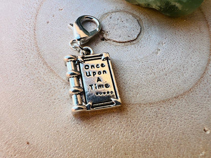 Small, Book Lover Pet Collar Charm - Dog and Cat Collar Charm