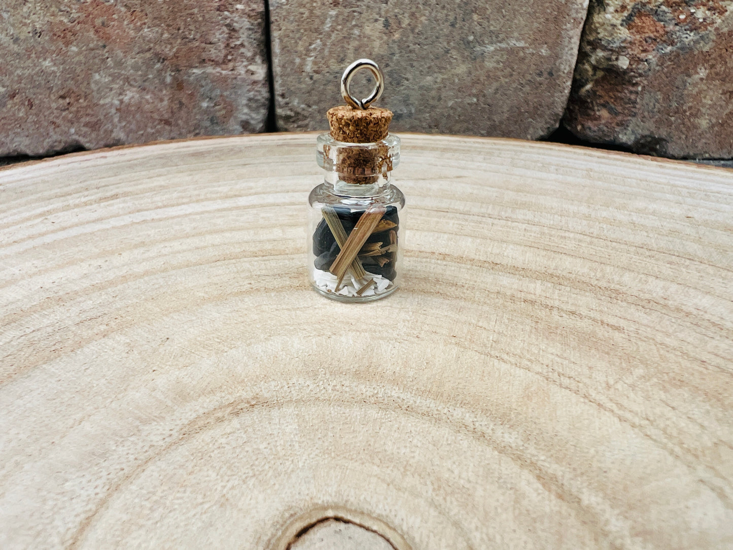 Protection Spell Jar Necklace | Pagan Jewelry