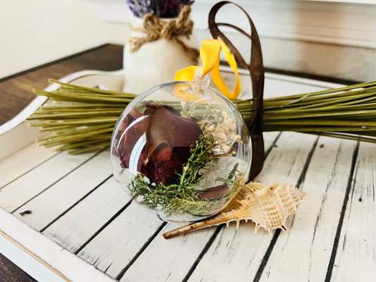 Dried Flower Floral Ornament